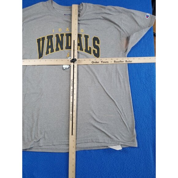 Champion Idaho Vandals Gray T-Shirt Men's Size Large - Picture 6 of 16